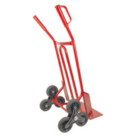 TRESTLES Treppen Sackkarre Treppensteiger Transportkarre Profi 250kg S01HS rot