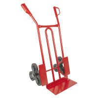 TRESTLES Treppen Sackkarre Treppensteiger Transportkarre Profi 250kg S01HS rot