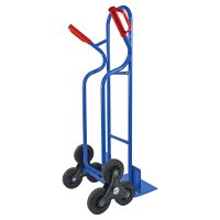 TRESTLES Sackkarre Treppensteiger Stapelkarre 250kg S04HS blau *Gebraucht*