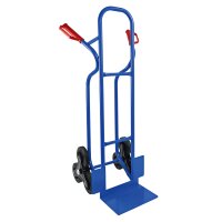 TRESTLES Sackkarre Treppensteiger Stapelkarre 250kg S04HS blau *Gebraucht*