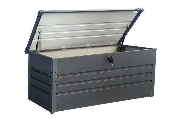 ZIPPER ZI-GAB165AN Aufbewahrungsbox Futterbox Gartenbox 165cm Breite 80kg grau