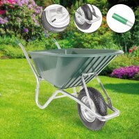 BPA Schubkarre Bauschubkarre Gartenkarre 100l PU-Mulde...