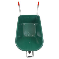 BPA Schubkarre 100l PP Mulde Rahmen verzinkt Vollgummirad Winter geeignet *2.WAHL*
