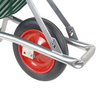 BPA Schubkarre 100l PP Mulde Rahmen verzinkt Vollgummirad Winter geeignet *2.WAHL*