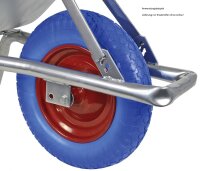 BPA Schubkarrenrad PU-Rad 3.50-8 | Pannensicher |...