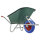 BPA Schubkarre pannensicher Vollgummirad Bauschubkarre Gartenkarre 100l PP Mulde