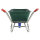 BPA Schubkarre pannensicher Vollgummirad Bauschubkarre Gartenkarre 100l PP Mulde