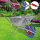 BPA Schubkarre pannensicher Vollgummirad Bauschubkarre Gartenkarre 100l Mulde