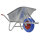 BPA Schubkarre pannensicher Vollgummirad Bauschubkarre Gartenkarre 100l Mulde