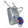 BPA Schubkarre pannensicher Vollgummirad Bauschubkarre Gartenkarre 100l Mulde