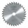 MAFELL Hartmetall Sägeblatt HM 168 x 1,2/1,8 x 20 mm - 32 Zähne - Ersatzblatt