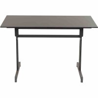 ALCO Gastrotisch 120x80 cm, anthrazit/anthrazit...