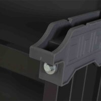 ALCO Gastrotisch 120x80 cm, anthrazit/anthrazit Stahlgestesll / Compac Platte