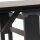 ALCO Gastrotisch 120x80 cm, anthrazit/anthrazit Stahlgestesll / Compac Platte