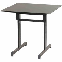 ALCO Gastrotisch 80x80 cm, anthrazit/anthrazit...