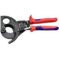 KNIPEX 0304394 Kabelschere, mechanisch Einhand,...