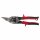 IRONSIDE 125100 Blechschere links 2 Komponenten-Griff