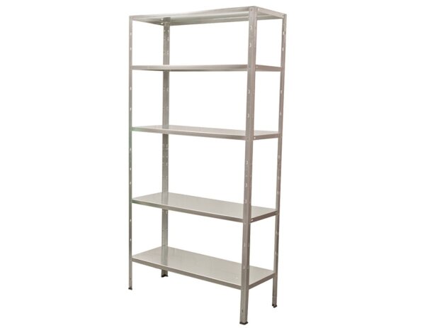 IRONSIDE Steckregal 200 x 100 5 Böden Lagerregal Regal Tragkraft 120 kg