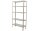 IRONSIDE Steckregal 200 x 100 5 Böden Lagerregal Regal Tragkraft 120 kg