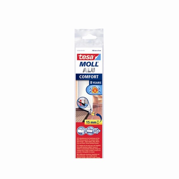 TESA 540510000 Moll Tür-Dichtschiene weiß