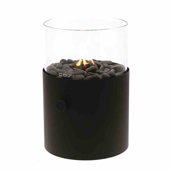 COSI Gaslaterne Cosicoop XL schwarz Ø 20 x 30,5 cm