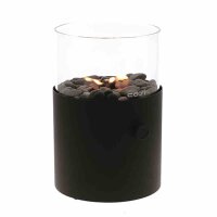 COSI Gaslaterne Cosicoop XL schwarz Ø 20 x 30,5 cm