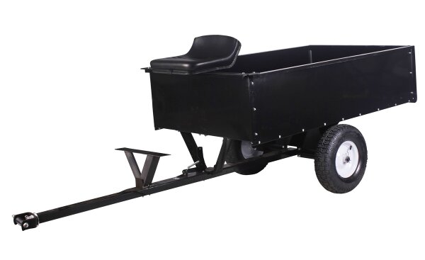 Texas Anhänger mit Sitz 300kg Tragkraft passend für Texas Bodenhacke Fusion
