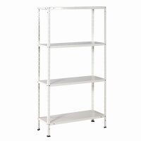 IRONSIDE 100363/SOLID50 Promo-Schraubregal weiß 150...