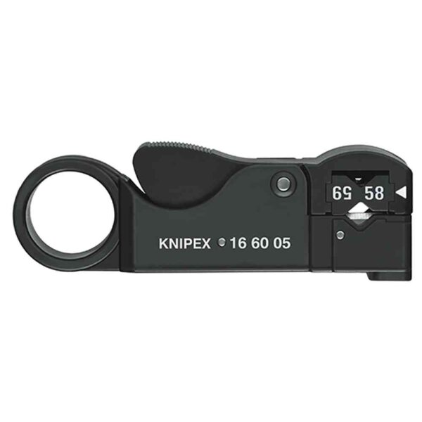 KNIPEX 0304488 Abisolierwerkzeug 105mm für Koaxialkabel,