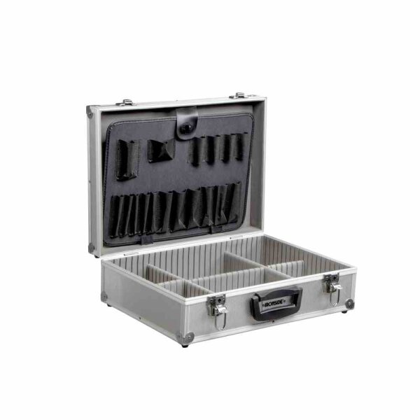 IRONSIDE Alu Werkzeugkoffer silber 460 x 330 x 150 mm, abschließbar