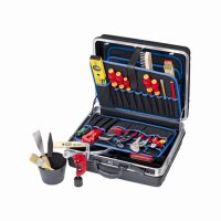 KNIPEX 0307082 Werkzeugkoffer aus stabilem ABS mit guter...