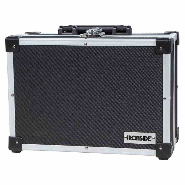 IRONSIDE 191011 Alu Werkzeugkoffer schw. 330x230x150mm, schwarz