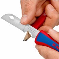 KNIPEX Elektriker Kabelmesser Klingenlänge 80 mm