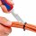 KNIPEX Elektriker Kabelmesser Klingenlänge 80 mm
