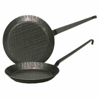 TURK Pfanne 24 cm schmiedeeisen Henkel geschmiedet