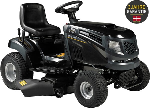 TEXAS Rasenmäher Traktor Rasentraktor Aufsitzmäher XC160-108H 452cm³ E-Start