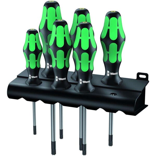 WERA 0502890 Klinge: rund, nicromatt, Griff: ergonomischer Kraftform Griff mit Abrollschutz,
