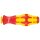 WERA 0510435 Griff: isolierter, ergonomischer VDE Kraftform Griff mit Abrollschutz,