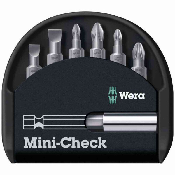 WERA 0503618 Bit-Set, 7St, 2xPH, 2xPZ, 2xSchlitz
