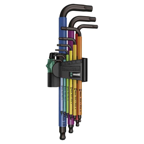 WERA 0516568 Höchste Qualität: Rundmaterial mit anprofilierten Hex-Plus an beiden Enden,