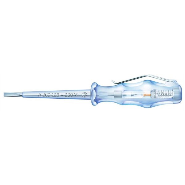 WERA 0500268 Spannungsprüfer, 3x70mm, 1p, VDE Schlitz