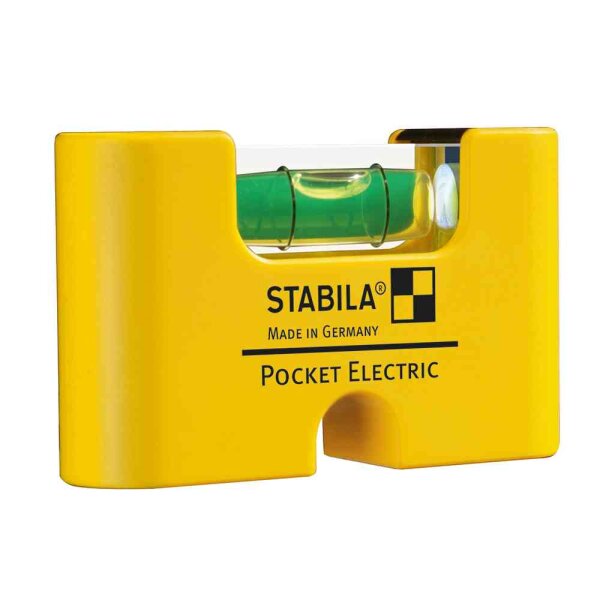 STABILA 1718115 Wasserwaage, Kunststoff, 7mm, 1Lib, Magnetisch