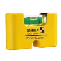 STABILA 1718115 Wasserwaage, Kunststoff, 7mm, 1Lib,...