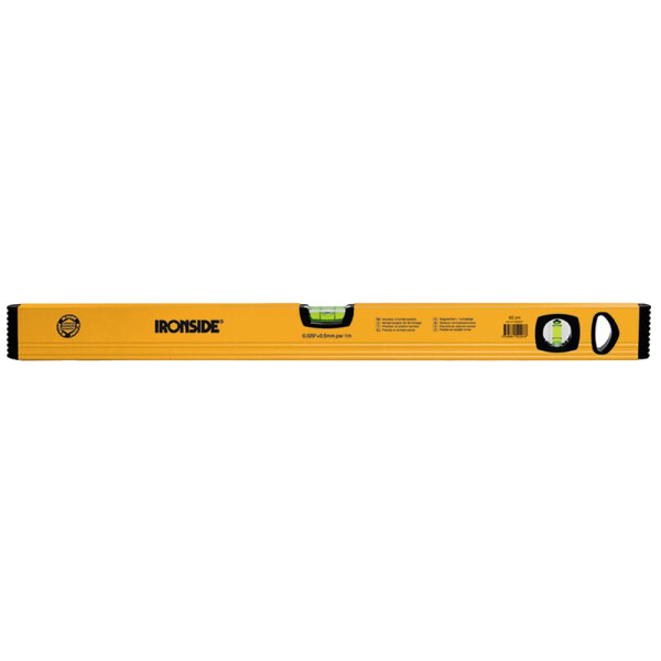 IRONSIDE Alu Wasserwaage 2 Libellen, 180cm