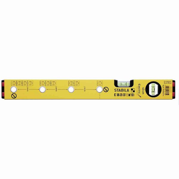 STABILA 16135 Wasserwaage, Aluminium, 430mm, 2Lib
