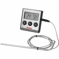 METALTEX Digital-Thermometer mit Alarmfunktion und Timer