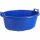 LOCKWEILER Wanne oval 55 cm/27 l blau hochstehende Griffe