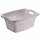ROTHO Wäschekorb Flowers 50 l grau 65,1 x 48,6 x 26,2 cm