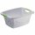ROTHO Wanne Flowers 50 l grau 65,1 x 48,6 x 26,2 cm