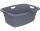 ROTHO Wäschewanne 50 l FLOWERS horizon blue